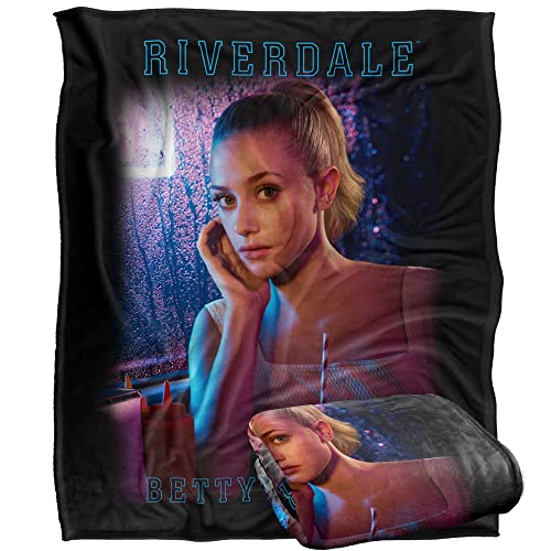 RIVERDALE Betty Cooper Officially Licensed Silky Touch Super Soft Throw Blanket 152 x 127 cm