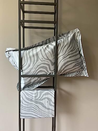 Roberto cavalli - Bed Sheet Set - 100% Cotton - Includes 1 Fitted Sheet + 1 Flat Sheet + 2 Pillowcases 50 x 80 cm - Single, Double, King - Bedding & Linens