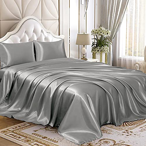 Duvet Cover Set 3 PCS with Zipper Closure - Non-Iron Easy Care Soft Microfibre - Bedding Set plus Pillowcases - Fade & Stain Resistant (navy blue, single)