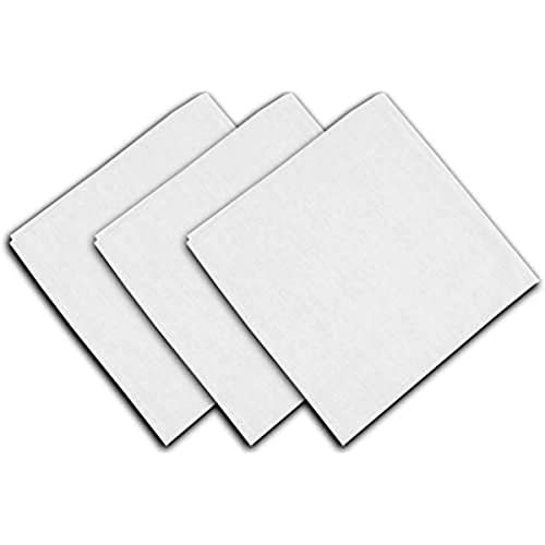 Soleil d'ocre Panama Set of 3 Cotton Panama Towels 45 x 45 cm White