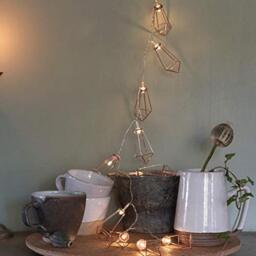 Konstsmide Set of Copper Metal Lights