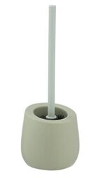 PUMA WENKO Badi Toilet Brush Set Lime Green Ceramic with Matte Surface Including Toilet Brush with Silicone Brush Head and Non-Stick Effect