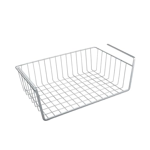 "WENKO ""Kanguro"" Wardrobe Basket, Silver"