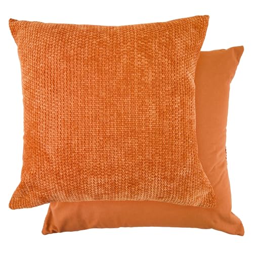 Emma Barclay Portland Hatch Cushion Cover (Burnt Orange)