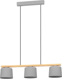Eglo Pendant Lighting Mariel, Ceiling Light Fitting with 3 Shades