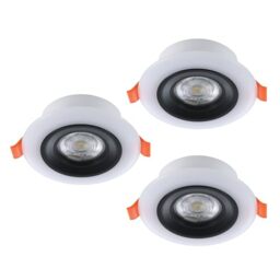 Eglo Set of 3 LED recessed Spotlight Set Calonge RGB