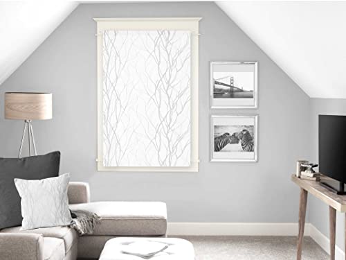 Soleil d'ocre Liane Bise-Bise, Polyester, White, 60 x 90 cm