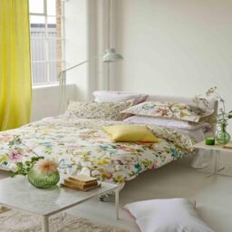 Designers Guild Fiore Aqua Duvet Cover 260 x 240 cm