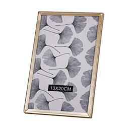 Urban living Gold Home Design Photo Frame L 13 x W 20 cm Gold