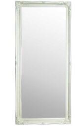 Mirror Full Length White Dressing/Hall Complete with Pilkington's Glass-Overall Size: 66 inches x 30 inches (168cm x 77cm), Wood, 168x76,829117240-1