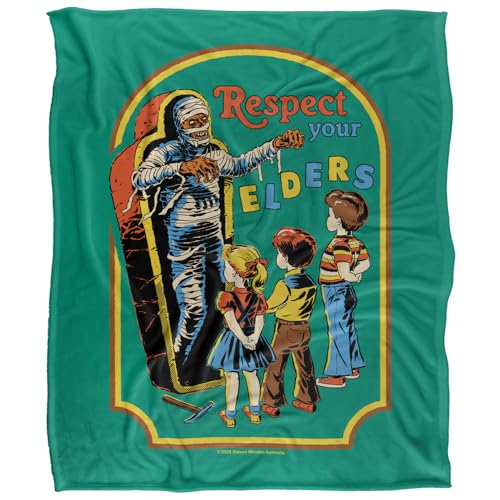 Steven Rhodes Respect Your Elders Silky Touch Super Soft Throw Blanket 152 X 127 Cm