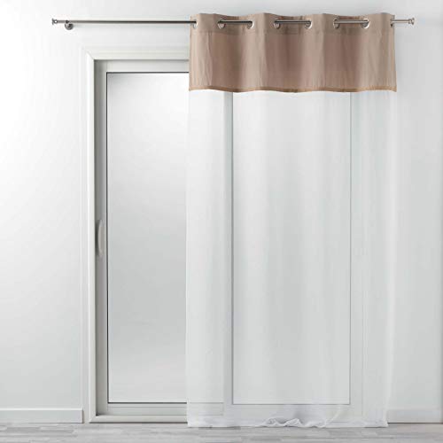 DOUCEUR D'INTERIEUR Kelonia Eyelet Curtain 140 x 240 cm Natural