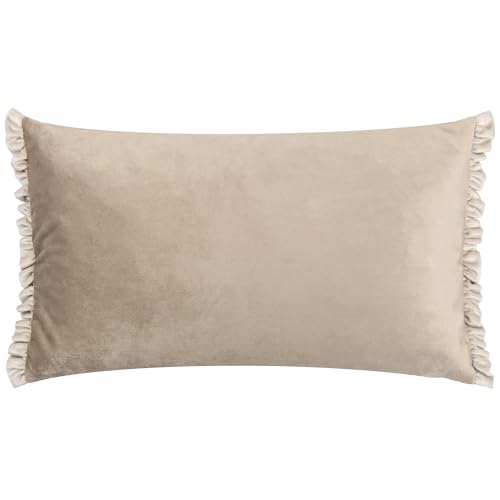 furn. Wylder Nature Tilly Velvet Reversible Feather Filled Cushion