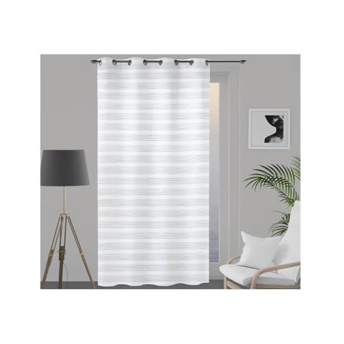 Soleil d'ocre Louis Curtain 140 x 250 cm Polyester White