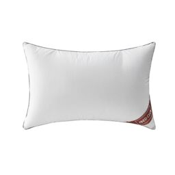 GC GAVENO CAVAILIA Firm Pillow 1 Pack Neck Support Bed Pillow - Breathable Standard Size Single Pillow With 100% Cotton Cover - Hotel Quality Pillows For Stomach Back Pain & Side Sleepers, 74x48cm