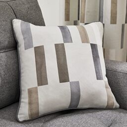 Fusion - Oakland - 100% Cotton Cushion Cover - 43 x 43cm in Natural