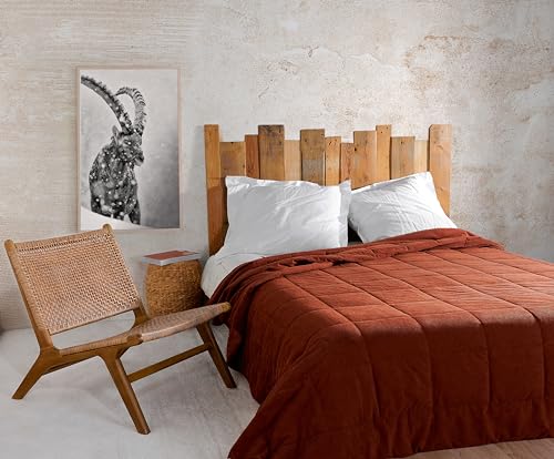 LINDER Vercors Terracotta Bedspread 230 x 250 cm