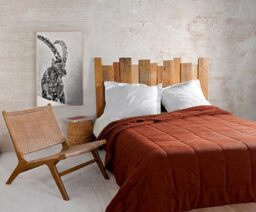 LINDER Vercors Terracotta Bedspread 230 x 250 cm