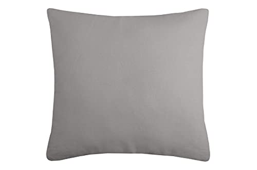 LOVELY CASA Duo Cushion 40 x 40 cm, Cotton, Mouse, 45 x 45 x 10 cm