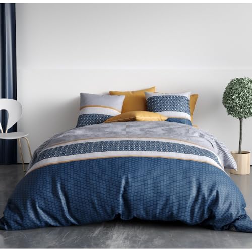 Zante Duvet Cover 260 x 240 cm + 2 Pillowcases Cotton 57 Thread Count