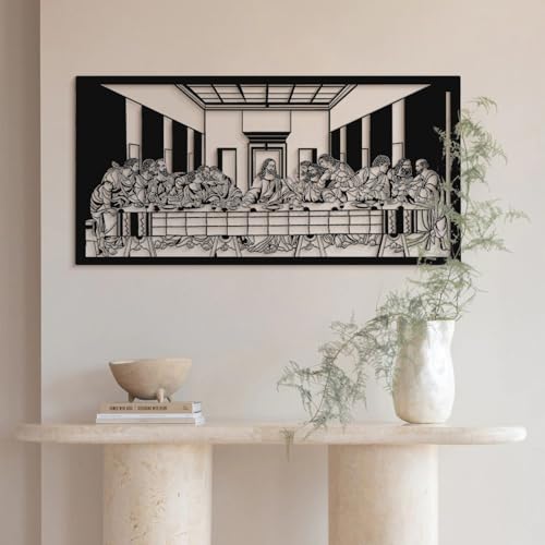 Stylish Black Decorative Metal Wall Accessory, 46 x 95 cm, 100% Steel, 1.2 mm Thickness, Durable & Elegant Design for Home or Office Decor