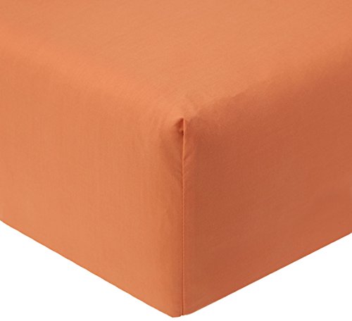 Garnier Thiebaut 29572 Lana Paprika Cotton Fitted Sheet Duo 160 x 200 cm