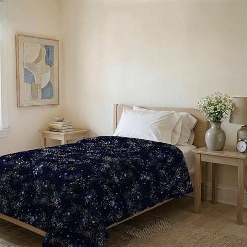 Italian Bed Linen BASIC Line Summer Quilt Made in Italy Printed Soft Microfibre Bedspread – Spring Summer Mid-Season Quilt – Orion, Queen Size 200 x 240 cm