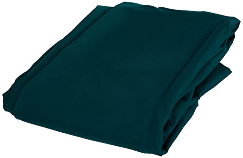 Lovely Casa Nelson Polyester Curtain With Eyelets, polyester, Duck Green Blue, 240x135 cm