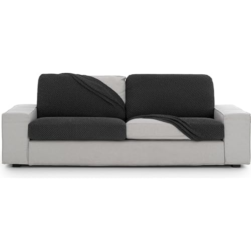ECOMMERC3 Universal and Versatile L Sofa Cover ??? Sofa Cover Anthracite Protector Easy to Install for Back, Seat and Arms