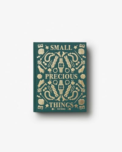 Printworks PW00600 Precious Things Storage Box with 6 Inner Compartments 19 x 26 x 8 cm Green