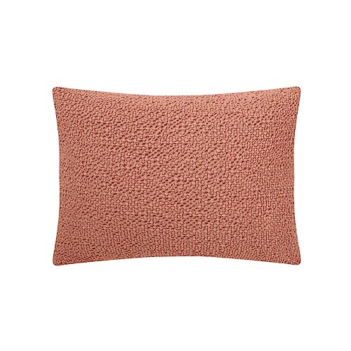 ESSIX Waffle Cotton Cushion Cover, Dream, Blush, 40 x 60 cm