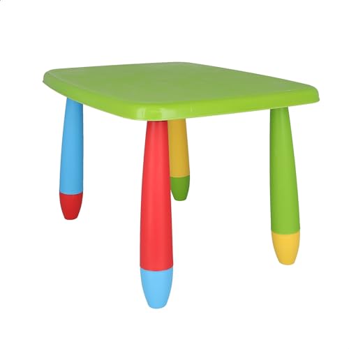 Mueblear 90046 Children's Table Rectangular Plastic Green 73 x 58 x 48 cm