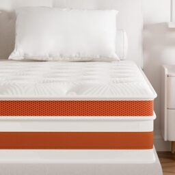 Good Nite Super King Pocket Spring Mattress, 7-Zone Orthopaedic Support, Medium Firm Feel, 11 Inch Deep with Breathable Mesh Sides, Reinforced Edge Support, 180x200cm