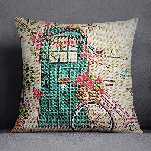 Bonamaison Decorative Cushion Cover, Throw Pillow Case, Size: 45X45 Cm - Designed and Manufactured in Turkey