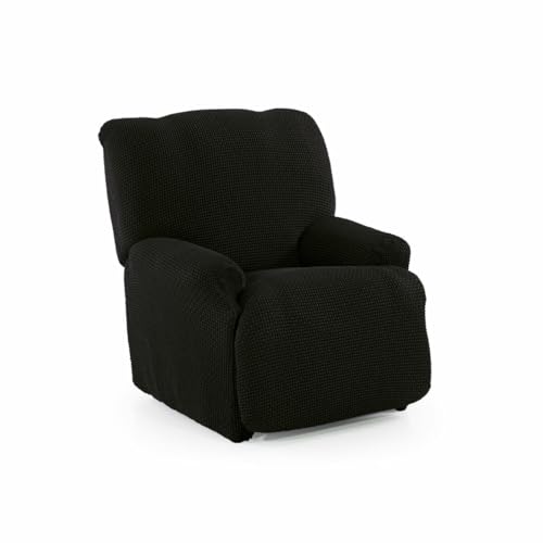 SOFASKINS?? Recliner Chair Cover, Super Elastic Armchair Cover, Breathable and Durable, Easy to Install Sofa Cover, Size 70-90 cm, Black