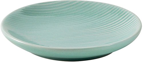 Gedy Sabina Soap Dish, Ceramic, Aquamarine, 12 x 12 x 2