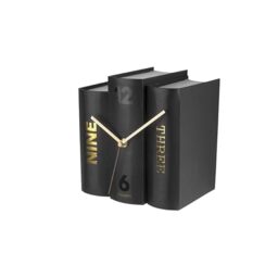 Karlsson, table clock, Paper, Black, One Size