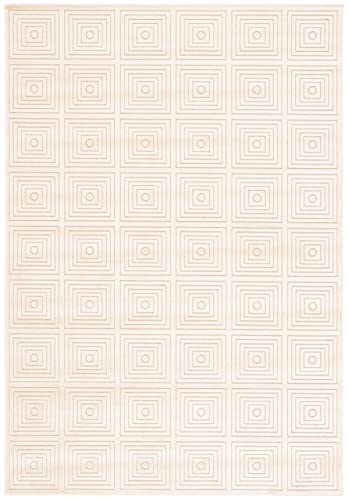 Safavieh Transitional Indoor Woven Rectangle Area Rug, Paradise Collection, PAR161, in Beige / Beige, 160 X 229 cm for Living Room, Bedroom or Any Indoor Space