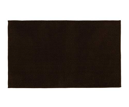 Gözze - Anti-Slip Bath Mat, Super Soft, 100% Microfibre, 70 x 120 cm - Mocha
