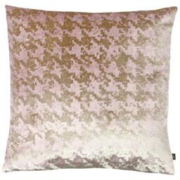 Ashley Wilde Nevado Polyester Filled Cushion, Viscose, Polyester, Gold/Blush