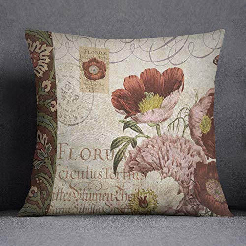 Bonamaison Decorative Cushion Cover, Throw Pillow Case, Size: 45X45 Cm - Designed and Manufactured in Turkey