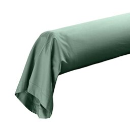 douceur d'intérieur, Linden Percale 100% Cotton Percale Bolster Cushion Cover 85x185cm