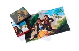 Musearta GT2-FG-TP-V433094 Unisex Guest Towels with The Parasol by Artist Francisco de Goya Cotton 40 x 60 cm Set of 2