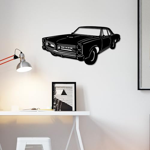 Stylish Black Decorative Metal Wall Accessory, 60 x 30 cm, 100% Metal, 1.5 mm Thickness, Lightweight and Durable, Perfect for Home Decor