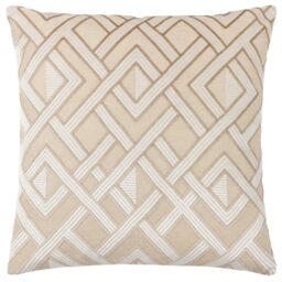Paoletti Henley Velvet Jacquard Cushion Cover