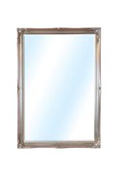 MirrorOutlet Large Silver Ornate Antique Design Big Salon Wall Mirror 3Ft4 X 2Ft4 101 X 71cm, Wood, 102x72x4,816348160