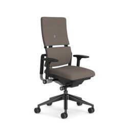 Steelcase Ergonomic office chair: Please, 3D armrests, Mocca