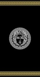 Miracle Home. Microfibre Towel Athena Black, 100% Polyester, 75 x 145 cm. 15552