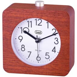 Trevi Natural Wood Alarm Clock, One Size