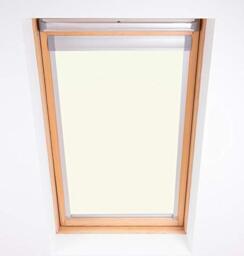 Bloc Skylight Blind for Velux Roof Windows Blockout, White, 104, 39W x 76H cm